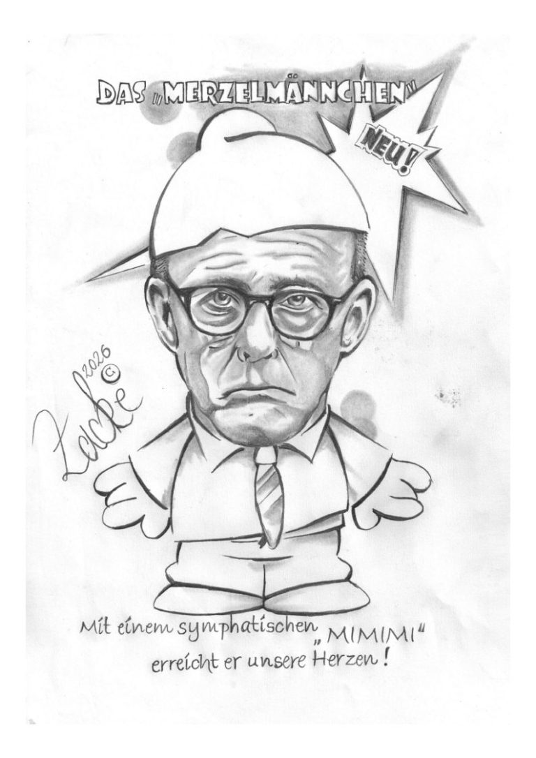Meine neueste Karikatur...